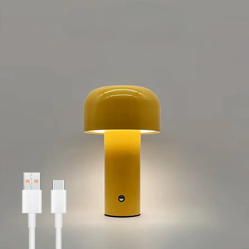 BowLift | Frendorf - Rechargeable Mushroom LED Table Lamp for a Cozy Atmosphere