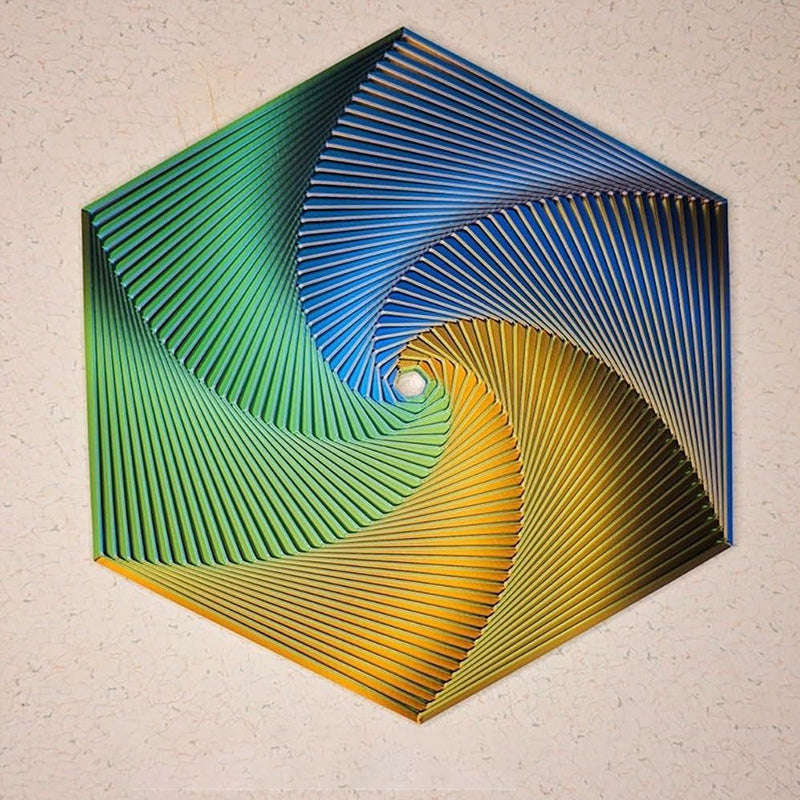 BowLift | 3D-printed Fractal Fidget Hexagon