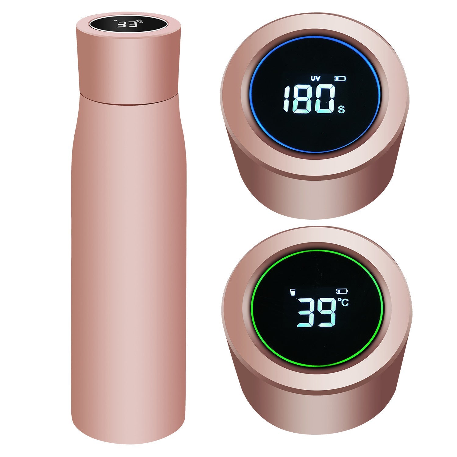 BowLift | Aquyn UV Light Water Bottle – Smart Water Bottle with UV Sterilization for Clean Drinking Water