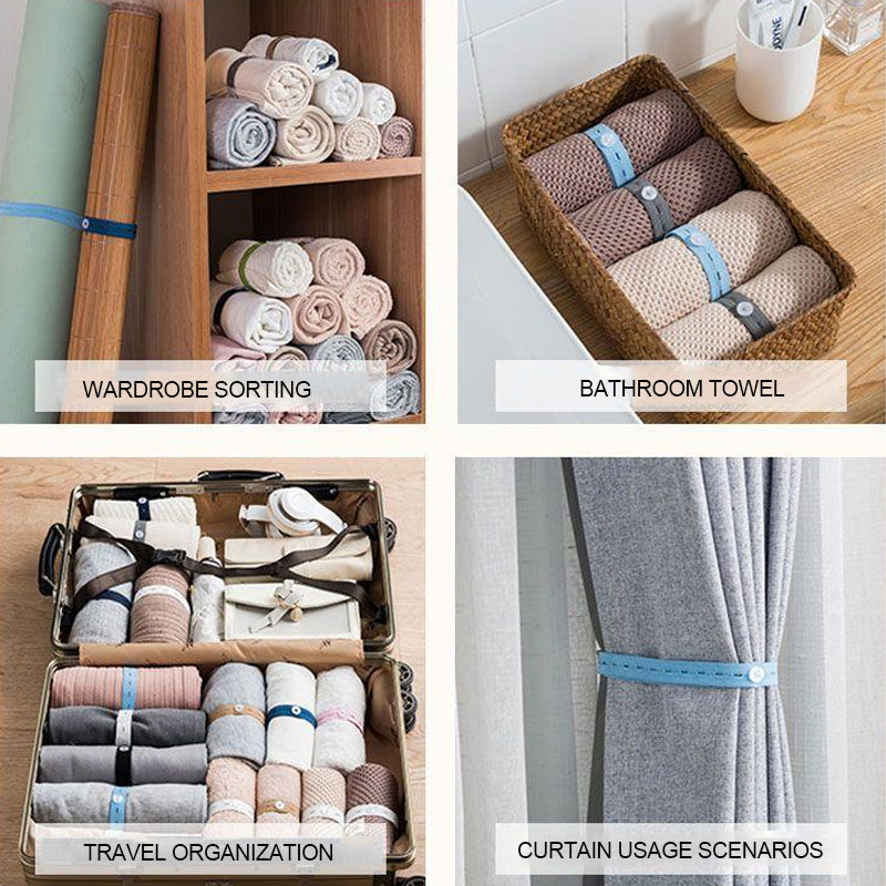 BowLift | Clothing Storage Binding Straps (10PCS)