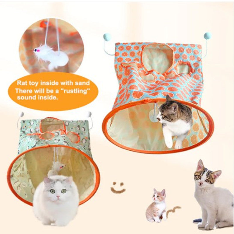 BowLift | Endless Fun Portable Tunnel Bag For Cats