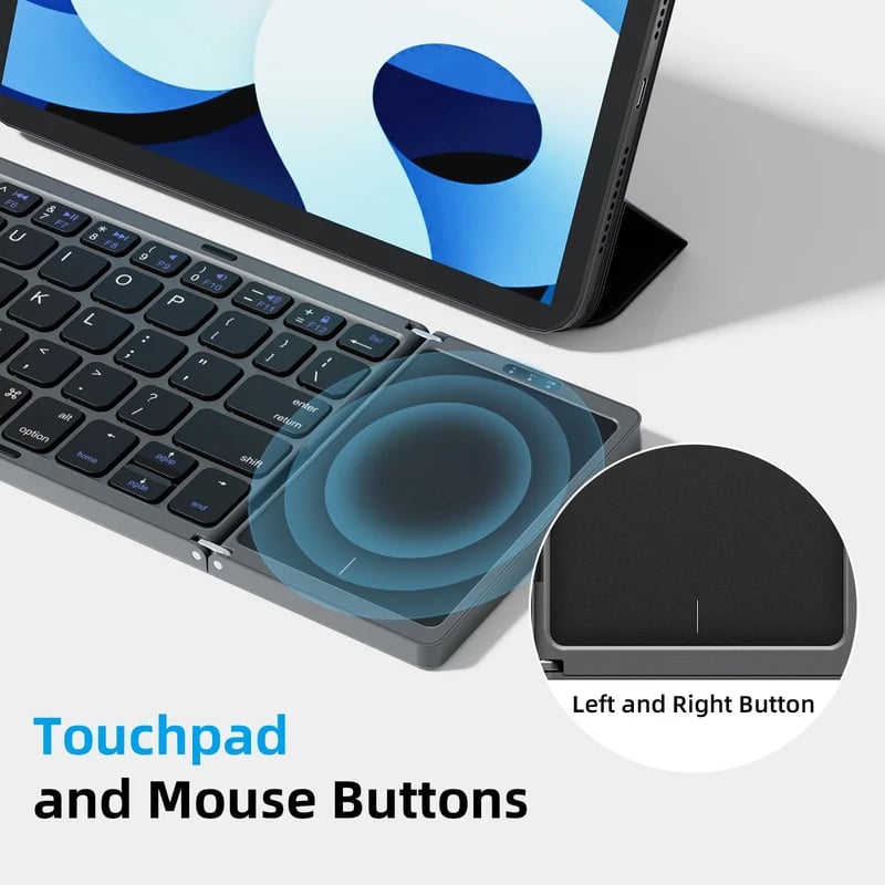 BowLift | Foldable Bluetooth Keyboard with Touchpad