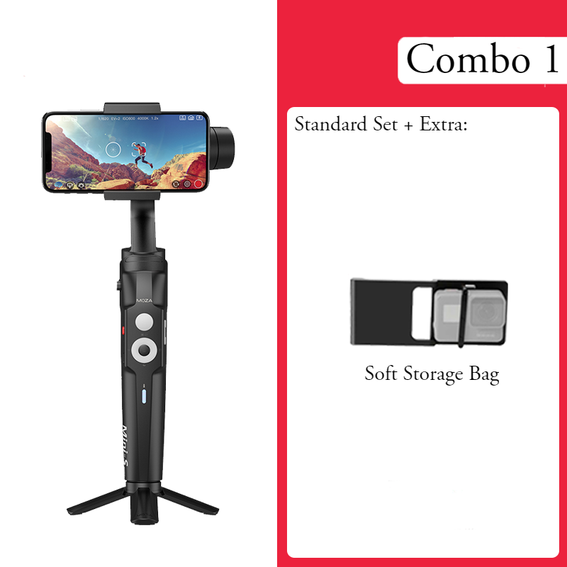 BowLift | Mini Anti-shake Selfie Stick with Folding Storage, Three-axis Stabilization System, Object Tracking, Time-lapse Photography, Suitable for Professional or Daily Photography