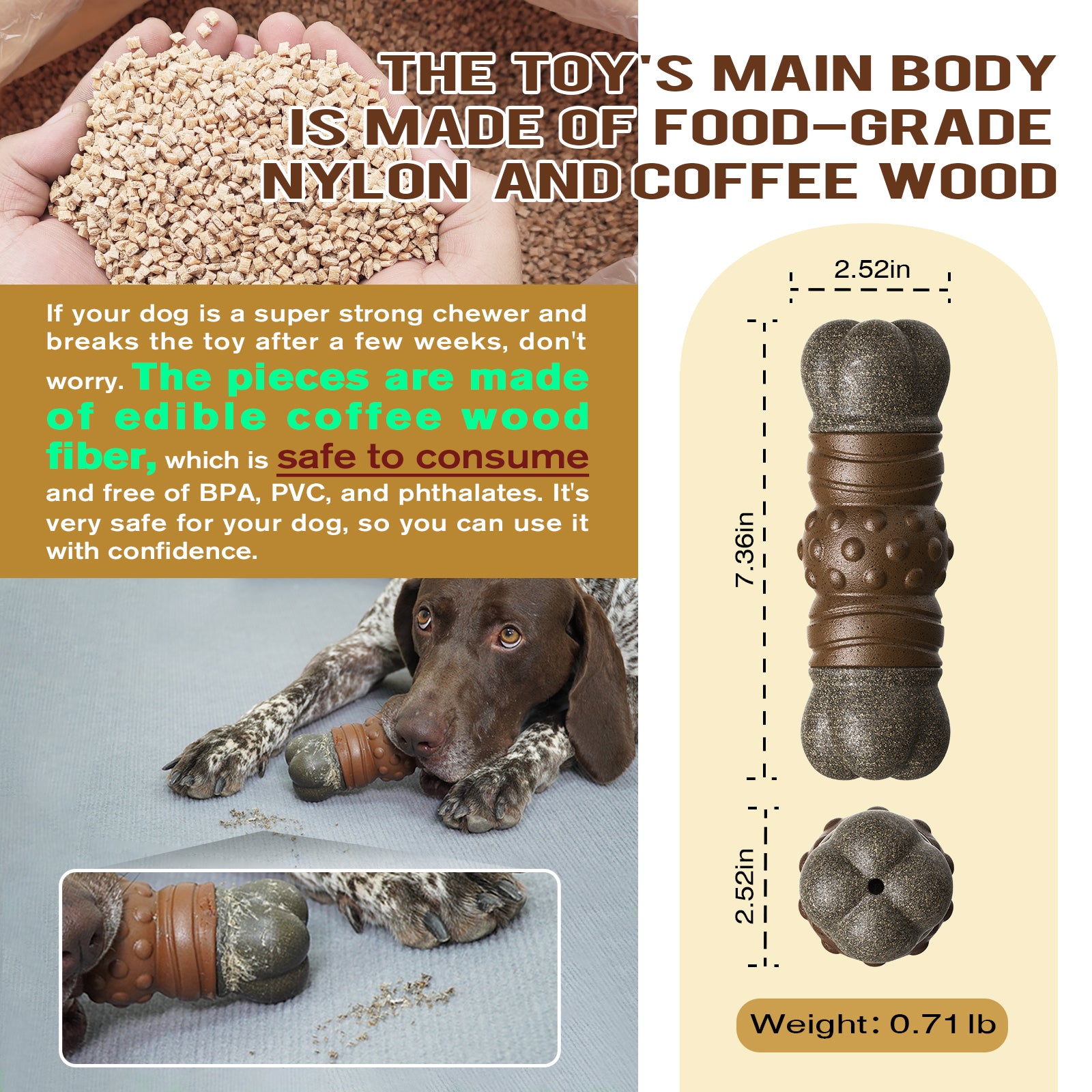 Sound Bone Chew Toy – Teeth Cleaning & Play for Dogs