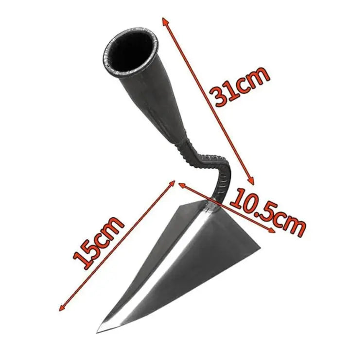 BowLift | 2-in-1 Stainless Steel Triangle Weed Remover & Soil Loosener