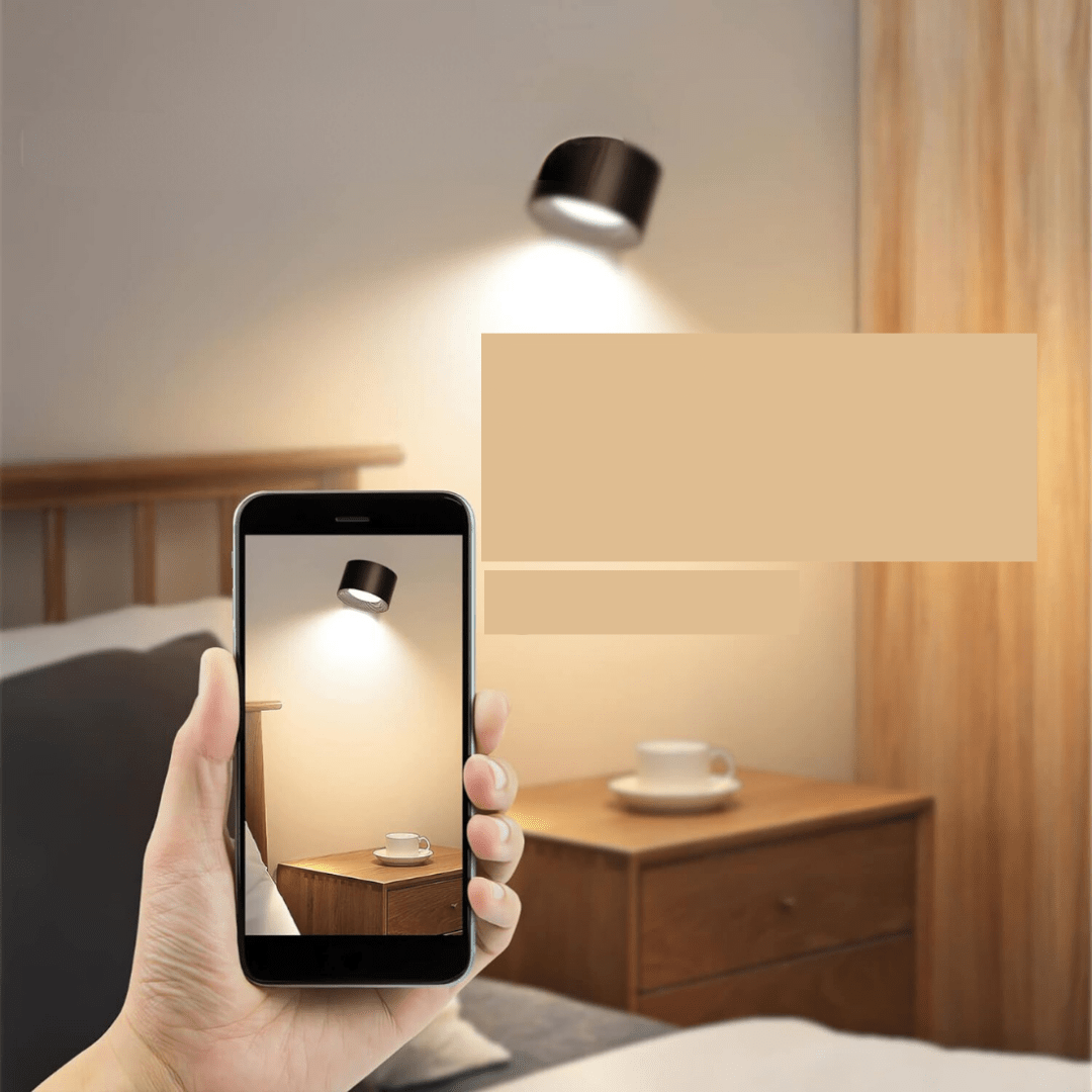 BowLift | FlexiLamp – Cordless rechargeable 360° wall lamp
