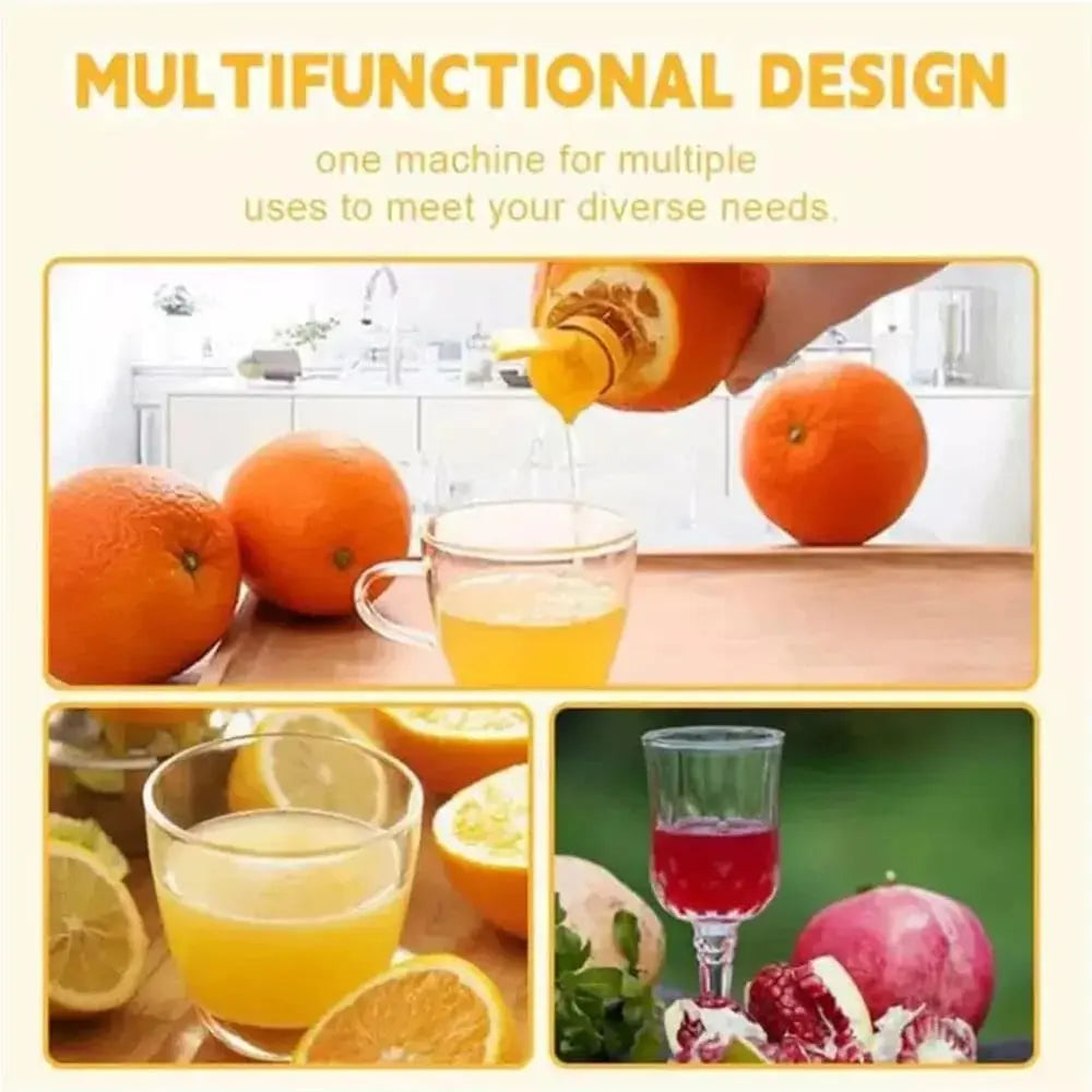 BowLift | 2-piece lemon squeezer set with screw attachment – Fresh juice everywhere & anytime!