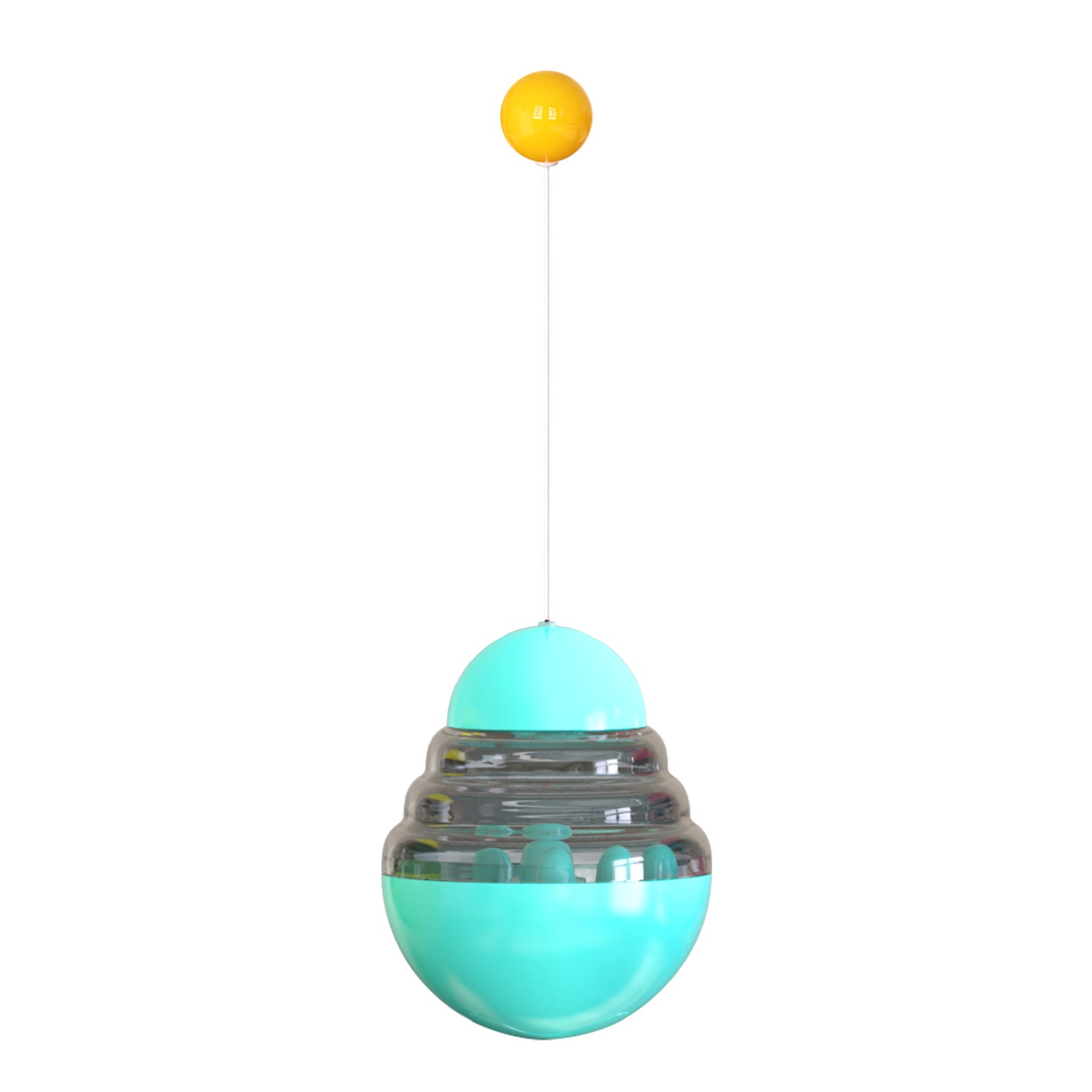 Wobble Food Teaser – Interactive Feeder Ball & Stick for Cats