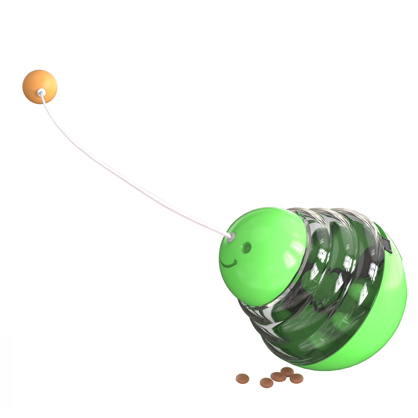 Wobble Food Teaser – Interactive Feeder Ball & Stick for Cats