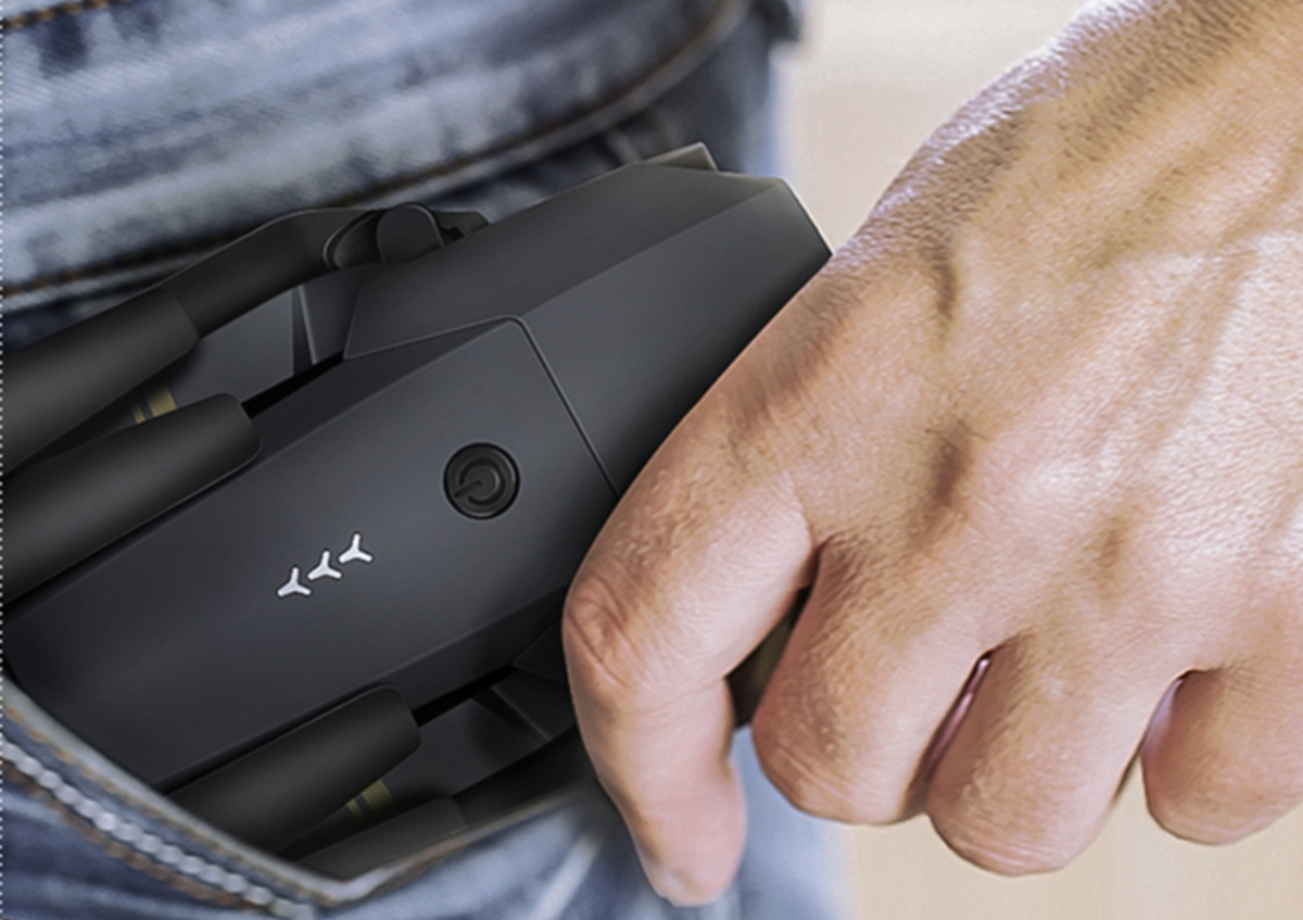 BowLift | Skyhawk HD Foldable Air Selfie Drone With Camera 2MP