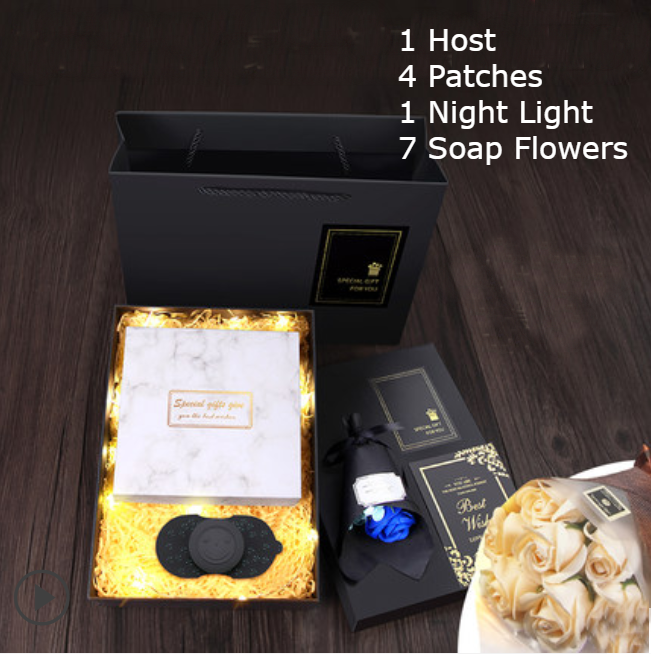 BowLift | Portable Rechargeable Smart Mini Massager with Pulse Massage, 6 Modes and 10 Intensities for Work, Entertainment, Driving and Travel