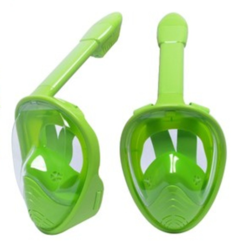 BowLift | Foldable Full Face Snorkel Mask, with 180 Degree Panoramic Viewing, Anti-Fog & Anti-Leak Design, for Kids and Adults (1 pc)