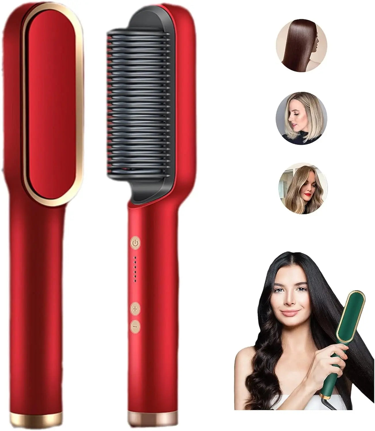 BowLift | Ergonomic brush ensures smooth and shiny hair