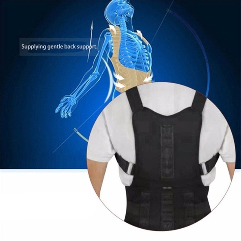 BowLift | BackPosture Pro Magnetic Posture Brace – Support & Pain Relief for Every Day