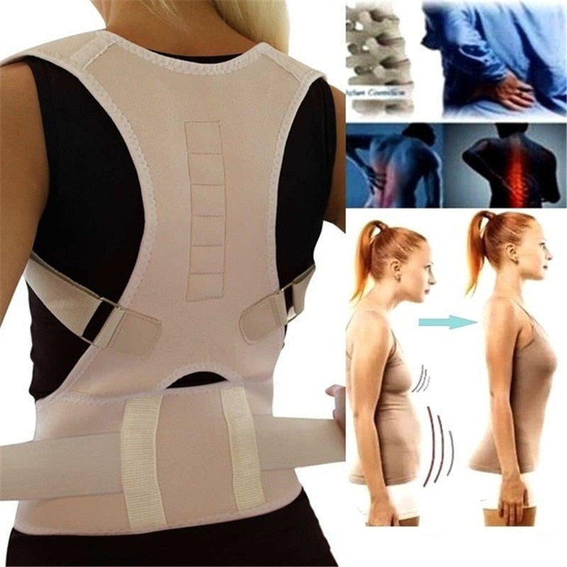 BowLift | BackPosture Pro Magnetic Posture Brace – Support & Pain Relief for Every Day