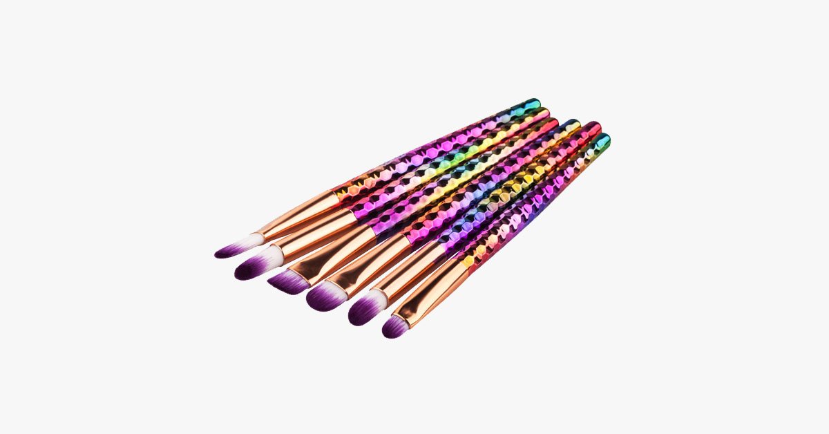 BowLift | 6-piece unicorn brush set – A versatile brush set for all your needs