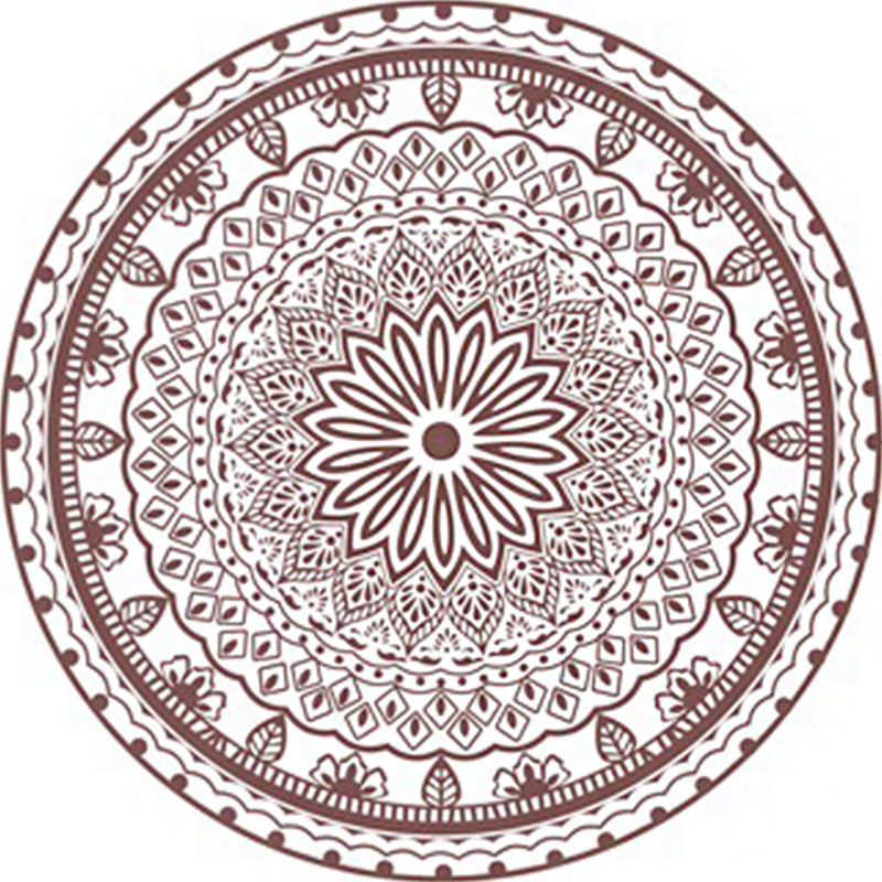 BowLift | Classic Moroccan Indoor Carpet multicolored floral rug non-slip machine washable stain-resistant rug for the living room