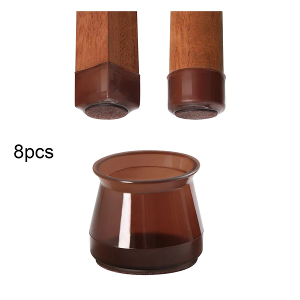 BowLift | Chair Leg Floor Protectors (8 Pcs)