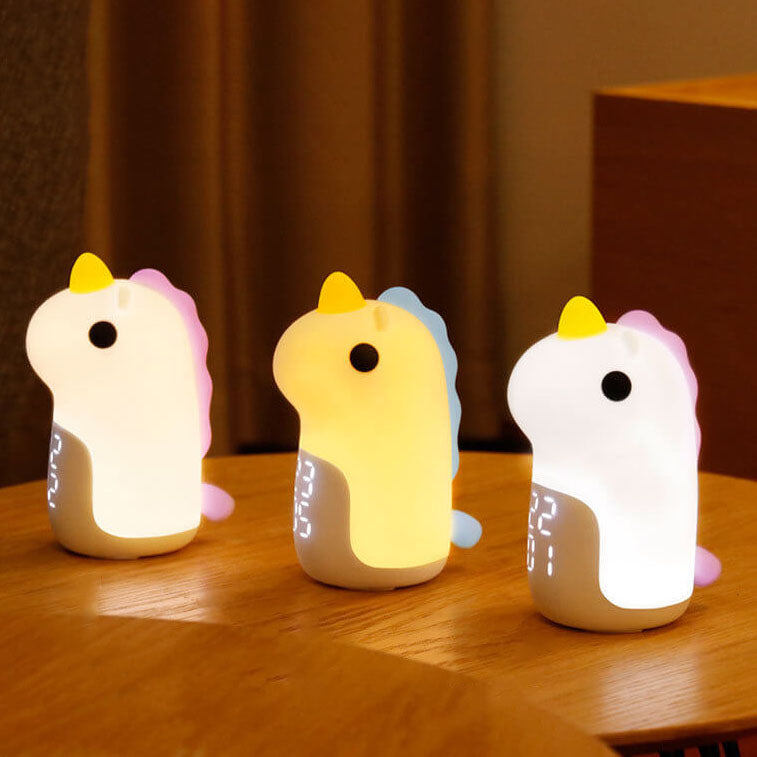 BowLift | Unilora DreamLight Alarm Clock | Unicorn Design | Timer & LED Night Light | Nursery Decor