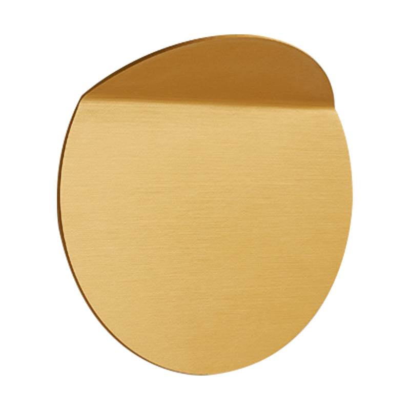 BowLift | Contemporary round metal wall light black/gray/white LED wall-mounted light for hallway