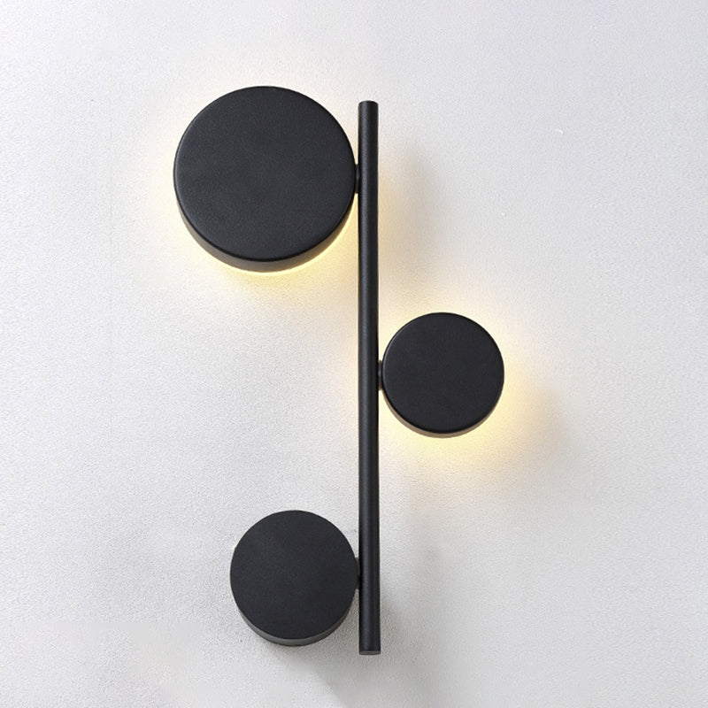 BowLift | Circle Wall Mounted Light Post-Modern Metallic Living Room LED Wall Lighting for Living Room