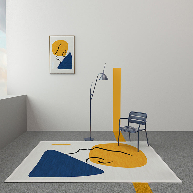 BowLift | Classic Nordic Area Rug Multi Colored Arched Door Stairs Rug Stain Resistant Non-Slip Pet Friendly Carpet for Room