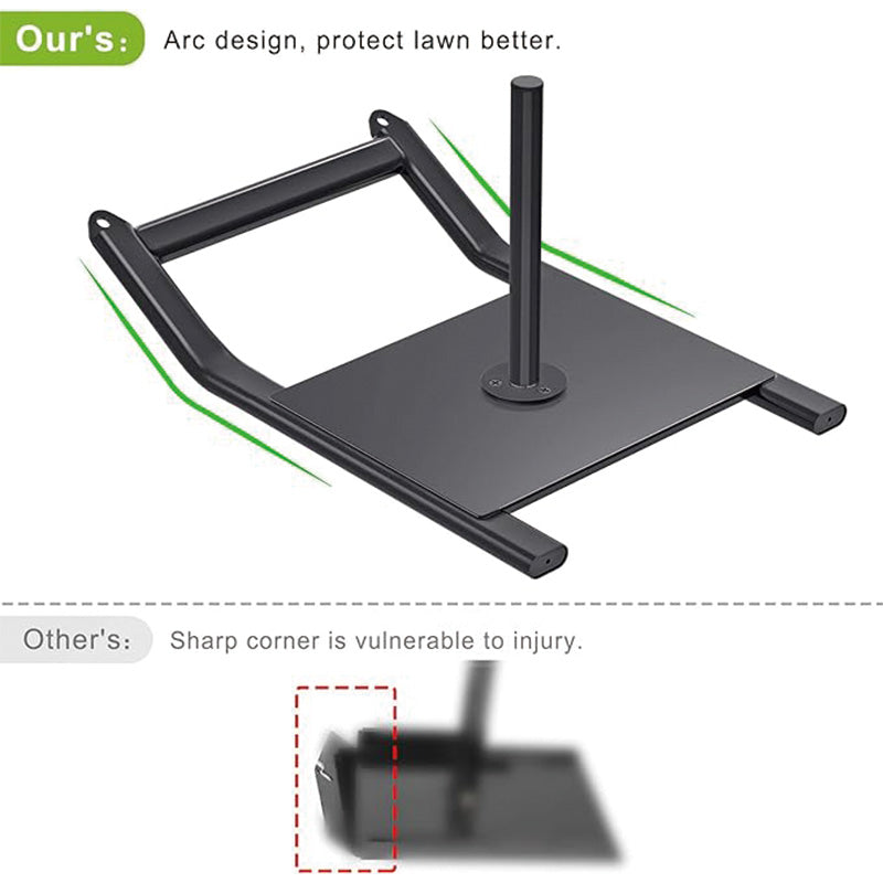 BowLift | Weight Sled, Fitness Strength Training Sled, Speed Training Sled for Athletic Exercise, Speed Improvement, Easily Through Obstacles, Suitable for 1" & 2" Weight Plate