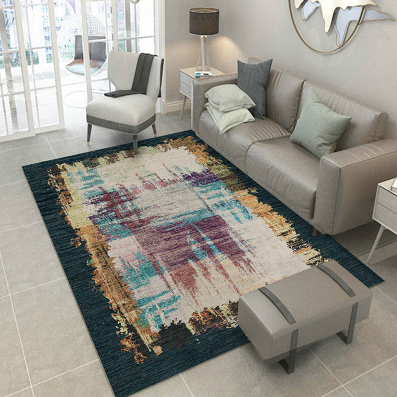 BowLift | Restoration Industrial Carpet Multicolor Discoloration Appearance Carpet Non-slip Pet-friendly Stain-resistant Carpet for Drawing Room