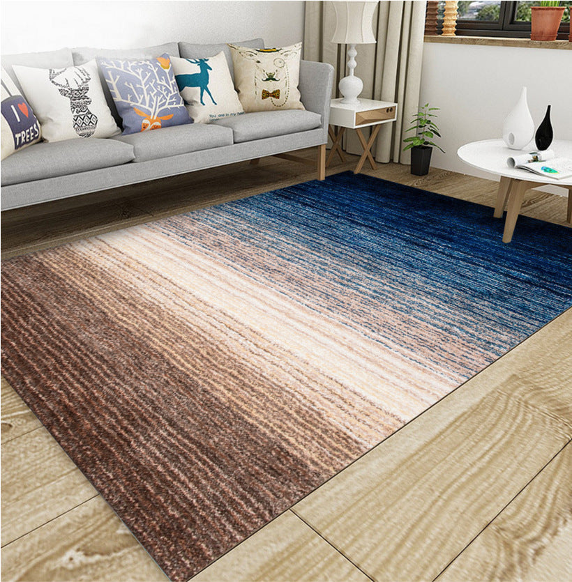 BowLift | Industrial Style Living Rug Multicolored Expressionism Rug Synthetic Non-slip Pet-friendly Machine washable Rug