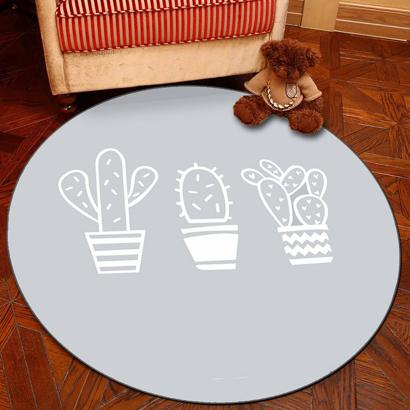 BowLift | Novelty Geometry Animal Patterned Rug Multi-Colored Synthetics Rug Machine Washable Non-Slip Backing Stain Resistant Carpet for Room