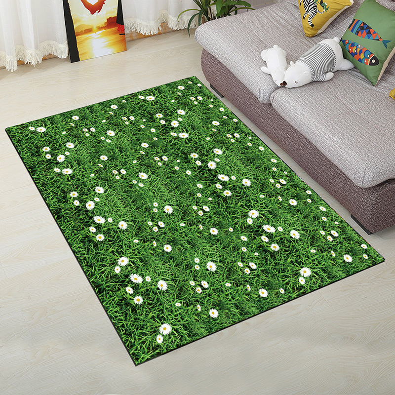 BowLift | Personality Scandinavian Carpet Multi Colors 3D Print Scenery Carpet Washable Non-slip Stain-resistant Rug for Home