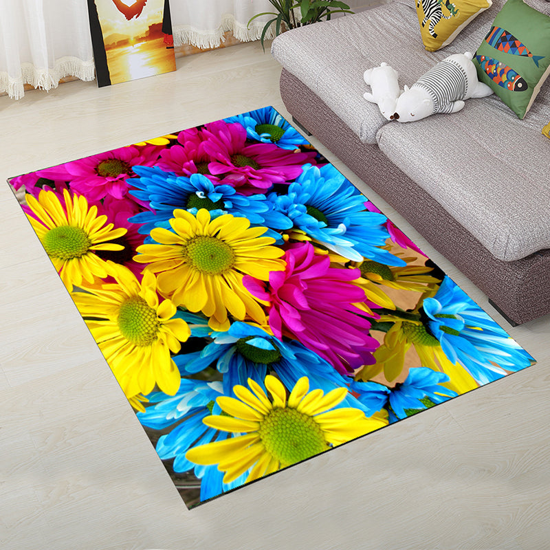 BowLift | Personality Scandinavian Carpet Multi Colors 3D Print Scenery Carpet Washable Non-slip Stain-resistant Rug for Home