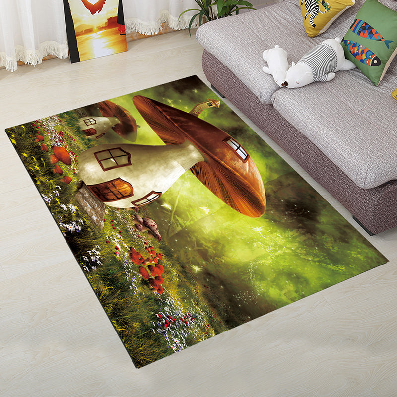 BowLift | Personality Scandinavian Carpet Multi Colors 3D Print Scenery Carpet Washable Non-slip Stain-resistant Rug for Home