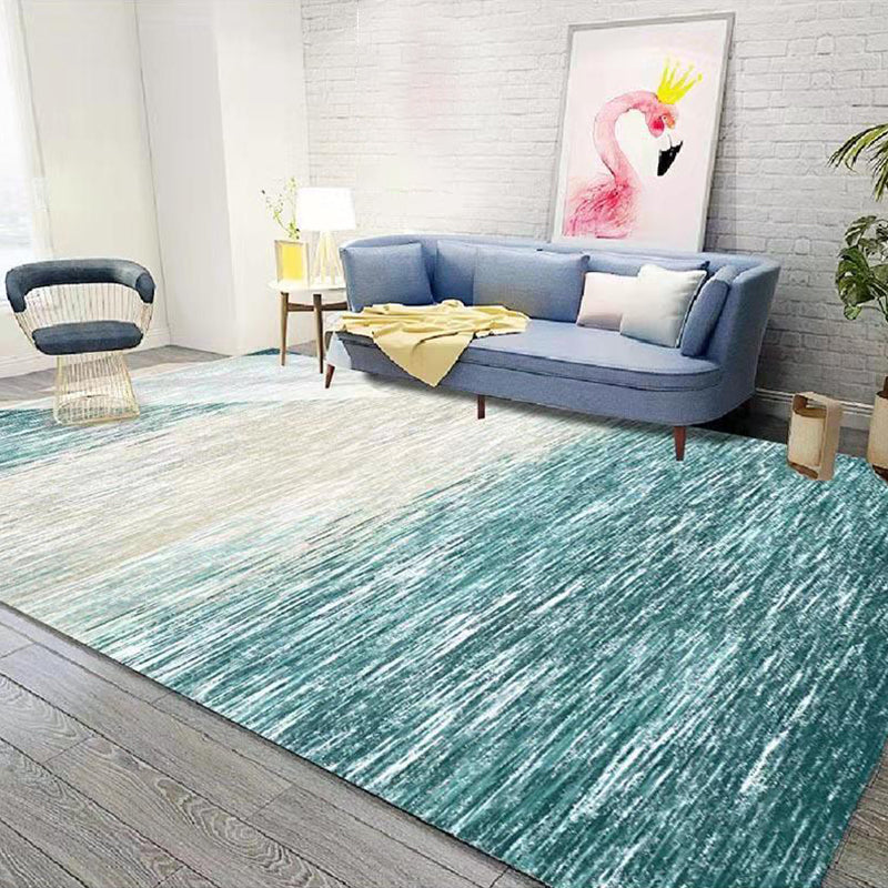 BowLift | Multicolor 3D Illusion Geometry Rug Polyester Modernist Rug Non-Slip Pet-Friendly Machine Washable Rug for the Large Room