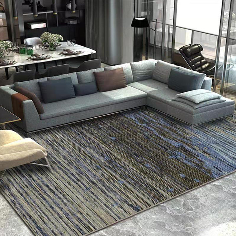BowLift | Multicolor 3D Illusion Geometry Rug Polyester Modernist Rug Non-Slip Pet-Friendly Machine Washable Rug for the Large Room
