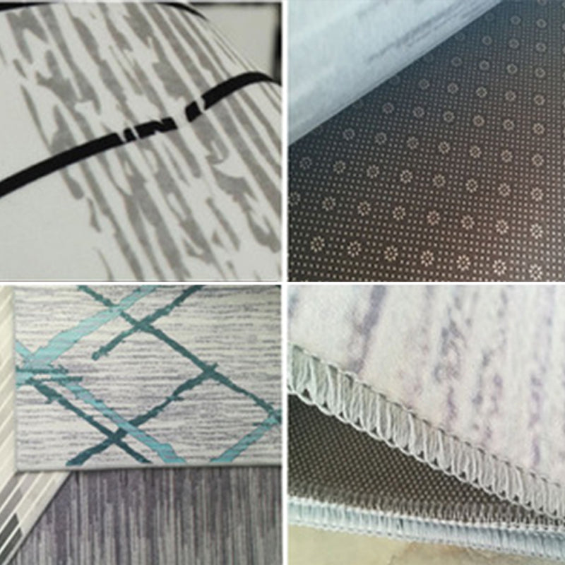 BowLift | Exotic antique carpet multicolored geometric print rug non-slip back pet-friendly machine washable rug for large room
