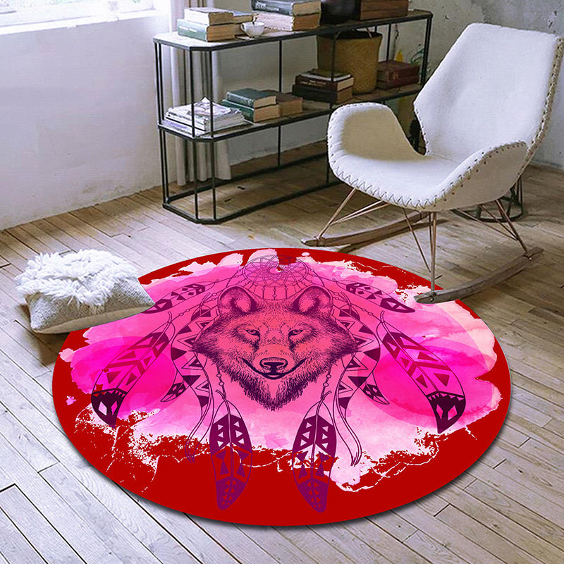 BowLift | Exclusive Moroccan Rug Multi Color Tribal Flower Rug pet-friendly machine washable non-slip rug for room