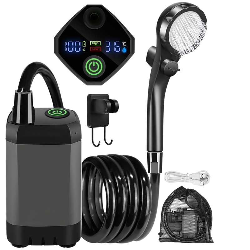 BowLift | Portable Rechargeable Outdoor Camping Shower Pump