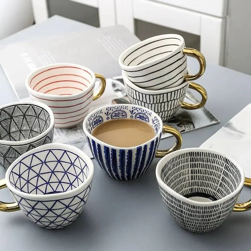 BowLift | Hand Painted Ceramic Mugs