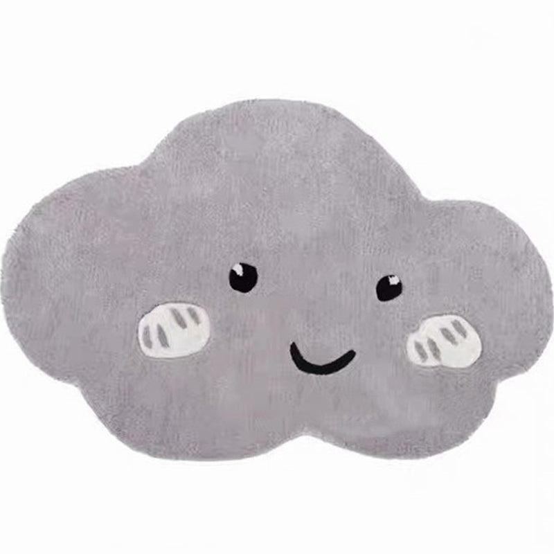 BowLift | Creative Kids Room Carpet Multicolored Cartoon Printed Carpet Cotton Blend Pet Friendly Machine Washable Carpet