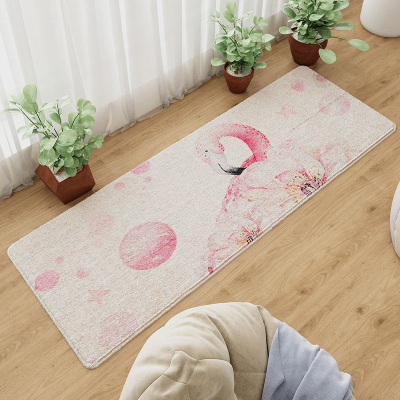 BowLift | Beautiful Relaxation Carpet Multicolored Cartoon Animal Print Carpet Pet Friendly Easy Care Area Rug for the Children's Room