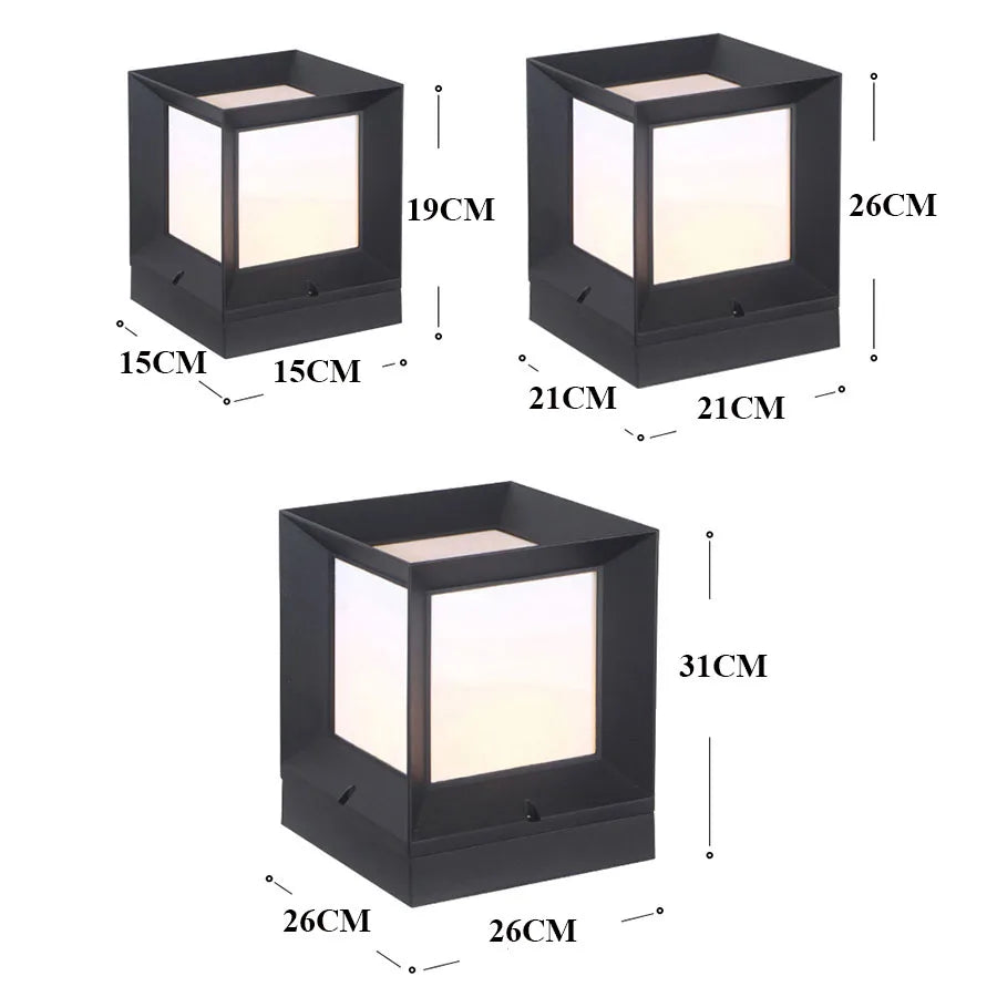 BowLift | Cube Column Lamp