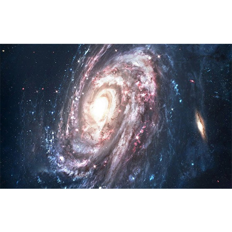 BowLift | Calming Kids Rug Multicolor 3D Starry Sky Pattern Rug Polypropylene Non-slip Machine Washable Rug