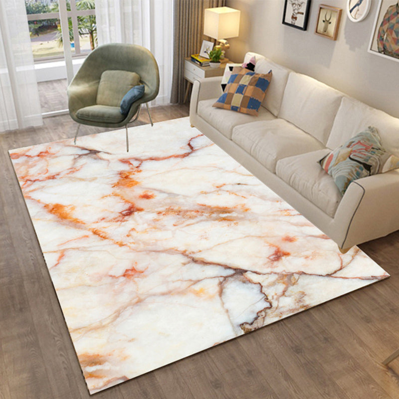 BowLift | Colorful Relaxation Area Rug Cotton Blend Cartoon Pattern Indoor Rug Machine Washable Non-Slip Rug for Décor