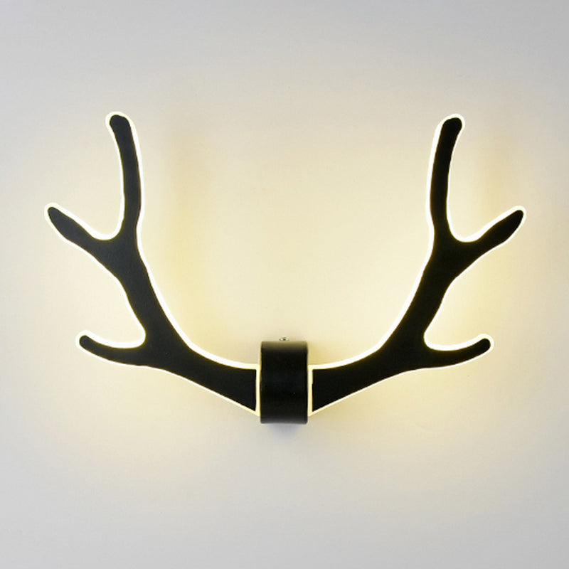 BowLift | Wood Antler Wall Lamp Nordic Style LED Wall Lights for Hallway