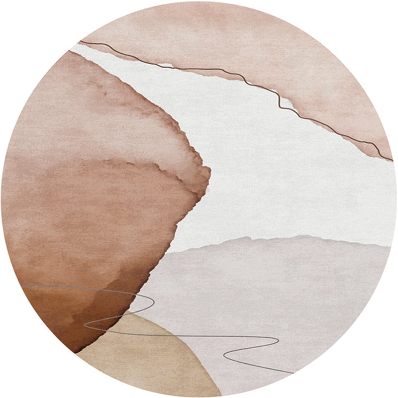 BowLift | Creative Bedroom Rug Multicolored Color Differentiated Rug Polypropylene Washable Pet Friendly Non-Slip Rug