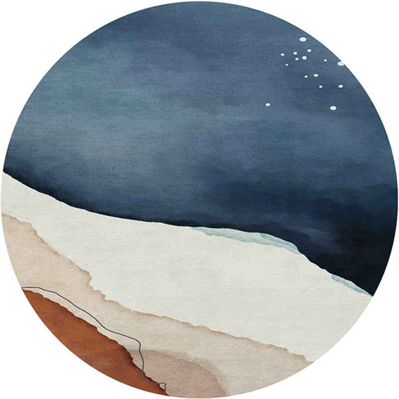 BowLift | Creative Bedroom Rug Multicolored Color Differentiated Rug Polypropylene Washable Pet Friendly Non-Slip Rug