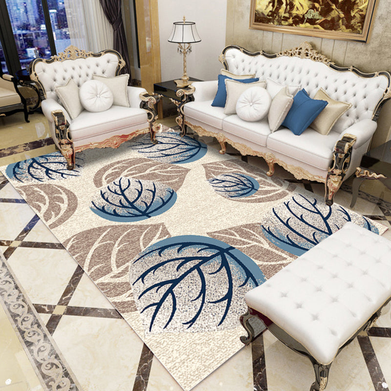 BowLift | Indian Living Room Rug Multicolored Geometric Pattern Indoor Rug Polyester Pet Friendly Washable Rug