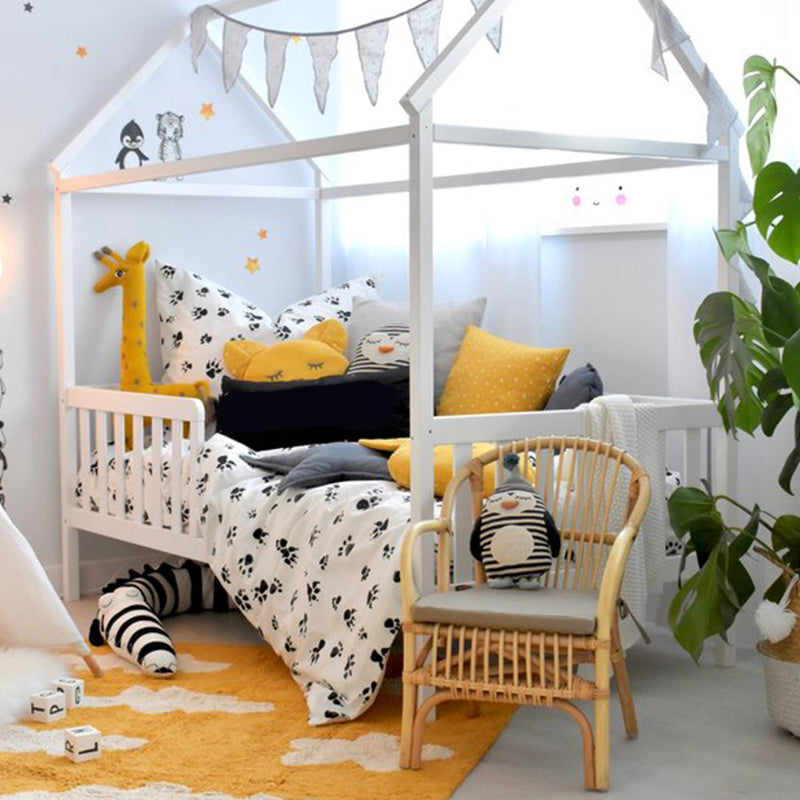 BowLift | Lovely Cartoon Print Rug Multicolor Polyester Area Rug Non-Slip Machine Washable Rug for Bedroom