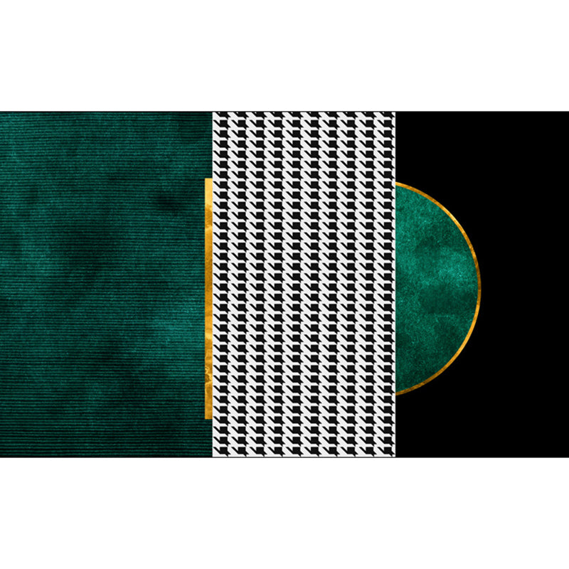 BowLift | Funky Living Room Rug Multicolored geometric pattern rug Polypropylene pet-friendly washable rug